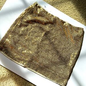 Gold Sequins Skirt